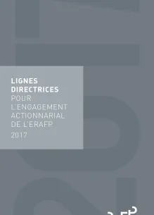 Couverture de l'engagement actionnarial de l'ERAFP - 2017