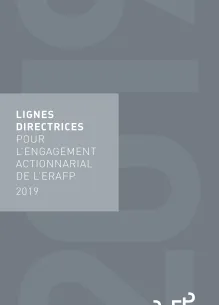 Couverture de l'engagement actionnarial de l'ERAFP - 2019