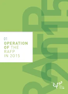 Cover of ERAFP's 2015 Public Report