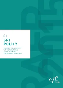 Cover of booklet 3 of ERAFP's 2015 Public Report