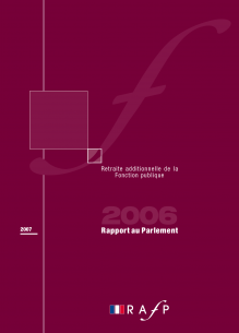 Couverture du rapport annuel 2016 de l'ERAFP
