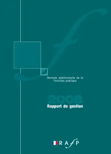 Couverture du rapport annuel 2008 de l'ERAFP