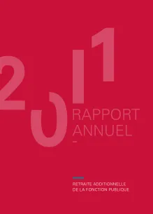 Couverture du rapport annuel 2011 de l'ERAFP