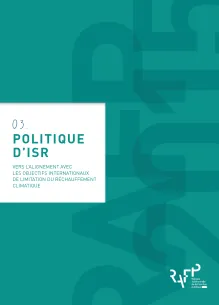 Couverture du cahier 3 rapport annuel 2015 de l'ERAFP