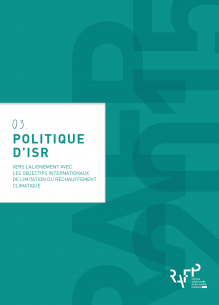 Couverture du cahier 3 rapport annuel 2015 de l'ERAFP