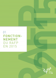 Couverture du rapport annuel 2015 de l'ERAFP