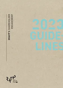 Cover of ERAFP's shareholder engagement - 2023