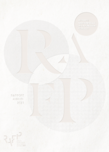 Visuel du rapport annuel de l'ERAFP - 2023