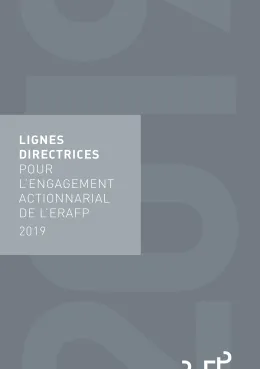 Couverture de l'engagement actionnarial de l'ERAFP - 2019