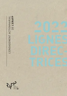Couverture de l'engagement actionnarial de l'ERAFP - 2022