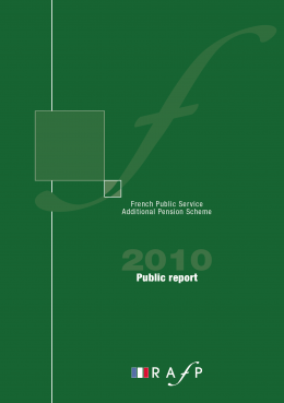 Cover of ERAFP's 2010 Public report