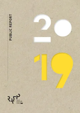 Cover of ERAFP's 2019 Public report