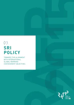 Cover of booklet 3 of ERAFP's 2015 Public Report