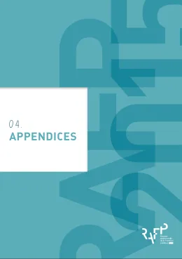 Cover of booklet 4 of ERAFP's 2015 Public Report