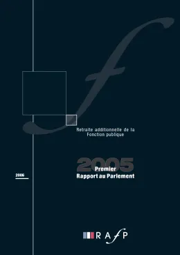 Couverture du rapport annuel 2005