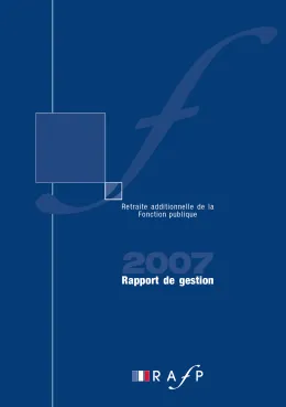 Couverture du rapport annuel 2017 de l'ERAFP