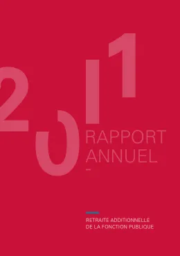 Couverture du rapport annuel 2011 de l'ERAFP