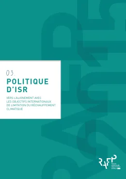 Couverture du cahier 3 rapport annuel 2015 de l'ERAFP