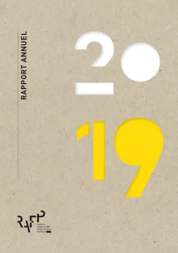Couverture du Rapport annuel 2019 de l'ERAFP