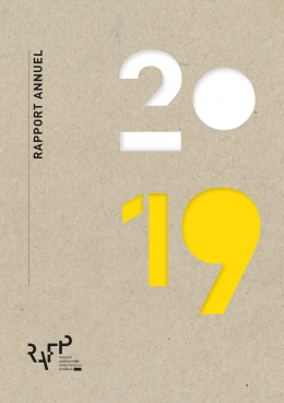 Couverture du Rapport annuel 2019 de l'ERAFP