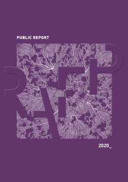 Couverture du Rapport annuel 2020 de l'ERAFP