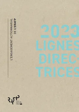 Couverture de l'engagement actionnarial de l'ERAFP - 2023