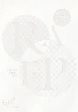 Visuel du rapport annuel de l'ERAFP - 2023