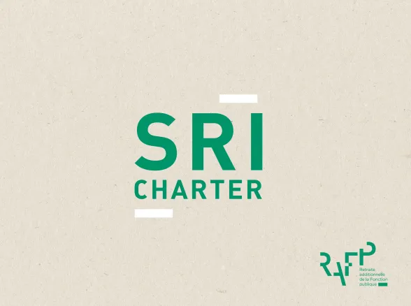 Cover of ERAFP's 2016 SRI Charter 