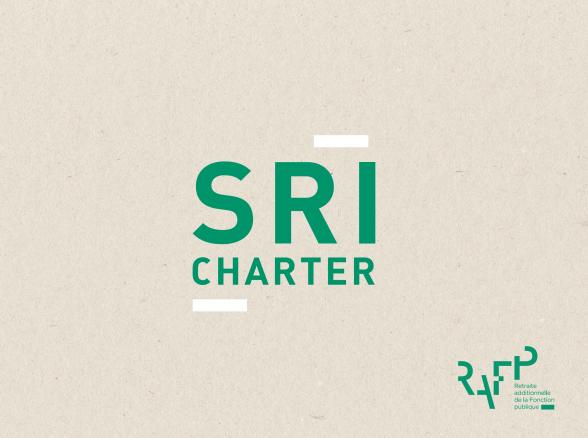 Cover of ERAFP's 2016 SRI Charter