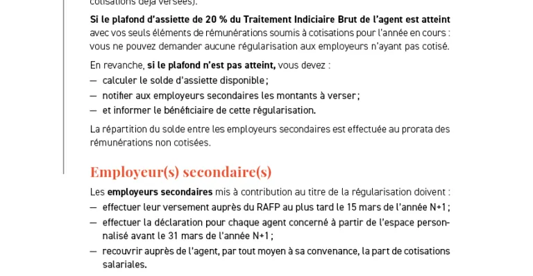 Fiche pratique - Les employeurs multiples
