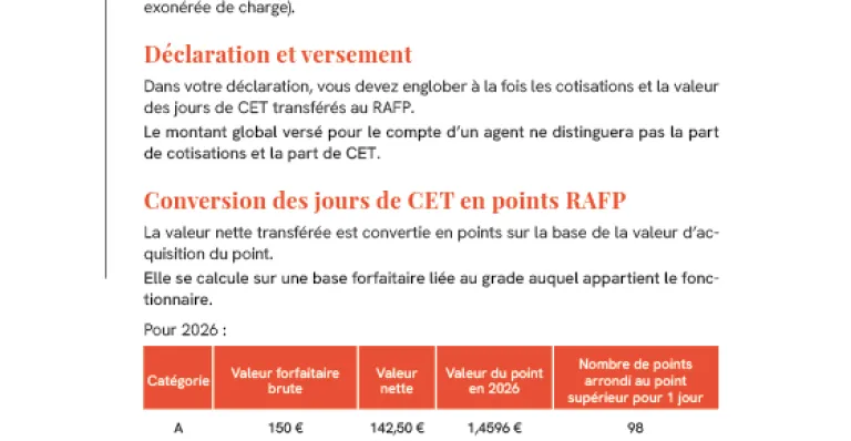 Fiche pratique employeur - Le traitement du CET