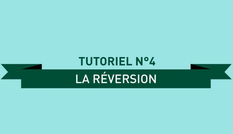 Tutoriel 4 - La réversion